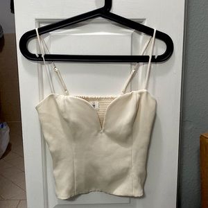 Aritiza Wilfred Sweetheart Corset Top